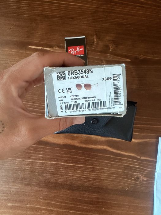 Оригинални слънчеви очила Ray ban hexagonal