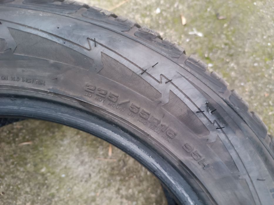 225/55/16,goodyear,8mm,dot 3418,топ!