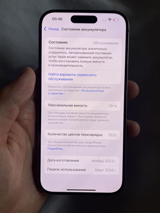 Iphone 15pro 128gb