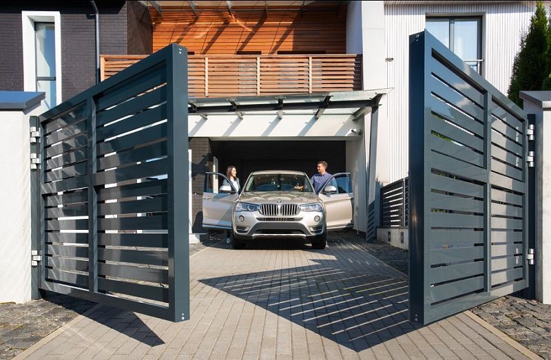 Автоматические Откатные Ворота.