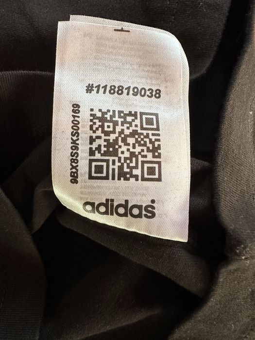 Мъжка,памучна,черна тениска Adidas
