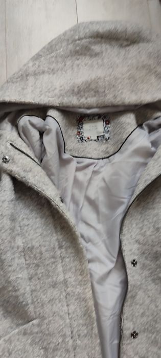 Сиво палто, размер л,хл