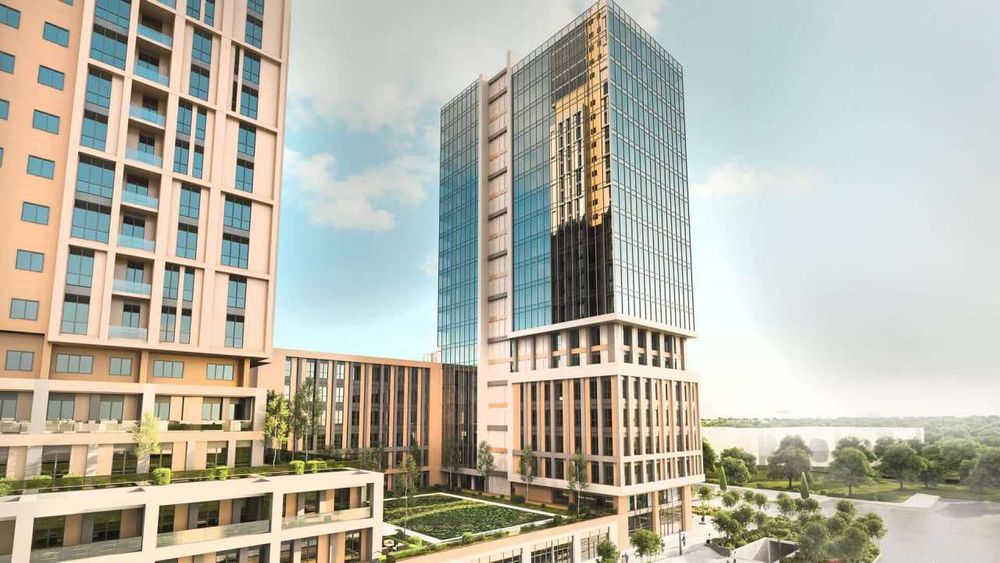 Срочно ПРОДАЁТСЯ 2ком квартира на ЖК Nest one вид на Хилтон 40м2