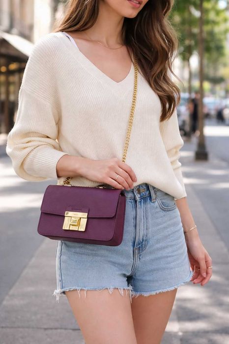 Много сладка оригинална чанта Furla