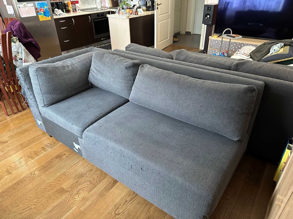 Продавам П образен диван Икеа