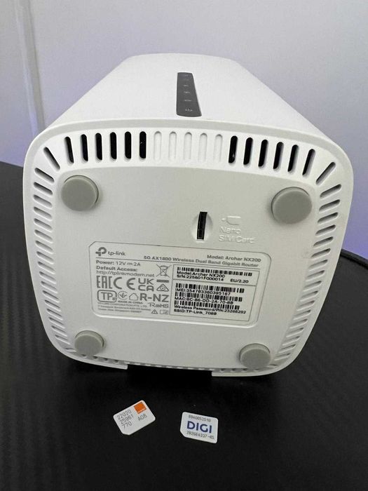 Router Wireless sim 5G TP-LINK ARCHER NX200 AX1800