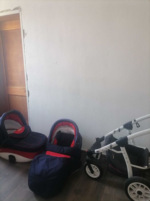 Количка с два коша