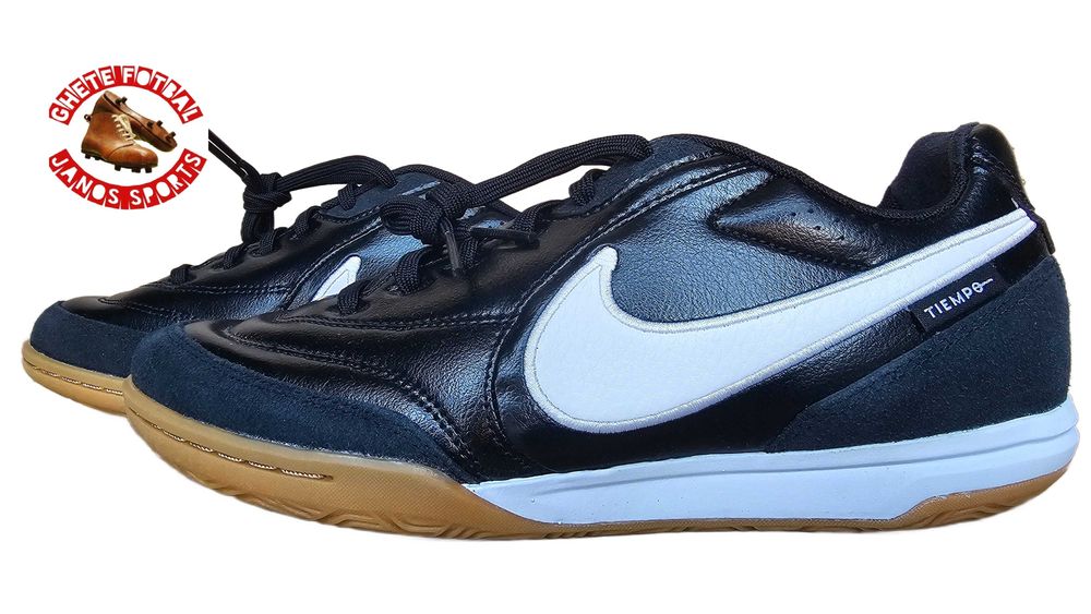 Ghete fotbal sala NOI Nike Tiempo Streetgato marimea 40,5 Piele Natur