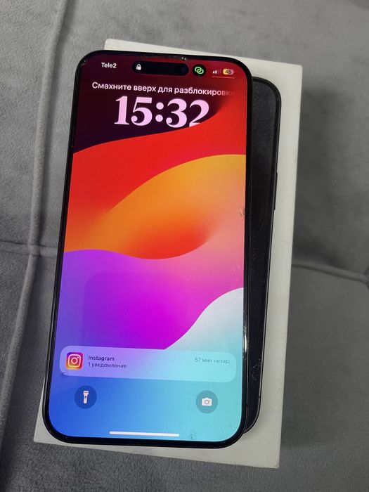 Айфон 15 про макс в идеальном сост акб91%