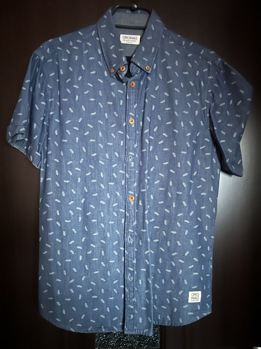 Camasa barbati Jack&Jones cu maneca scurta, marime M