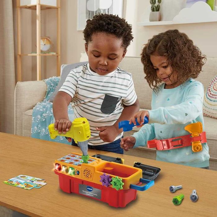 Интерактивен куфар с инструменти за деца Работна маса Vtech
