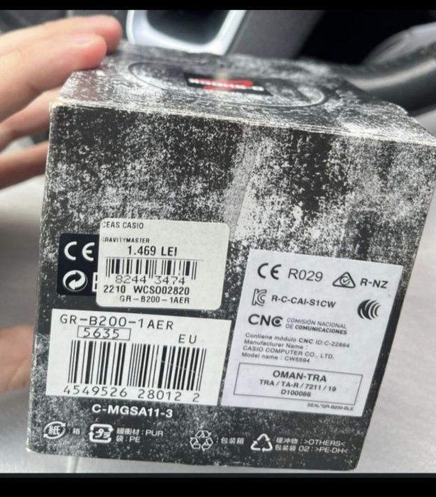 Vand ceas Casio G-Shock GR-B200-1AER