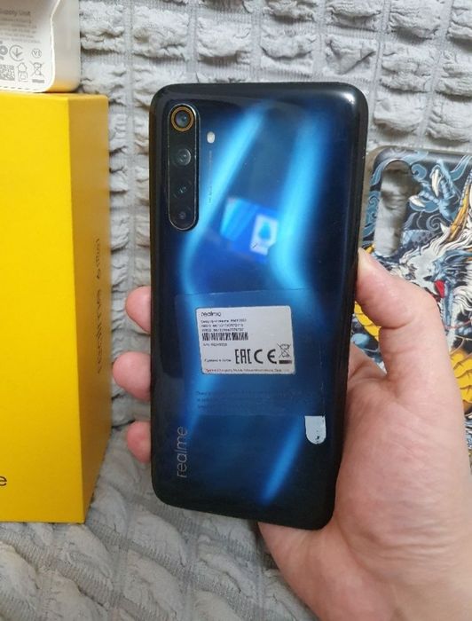 Srochna sotiladi Realme 6 Pro 8/128GB Orginal Karobka dakument Bor