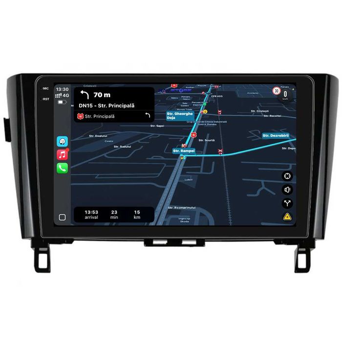 Navigatie Android Dedicata Nissan Qashqai J11, X Trail T32, Carplay