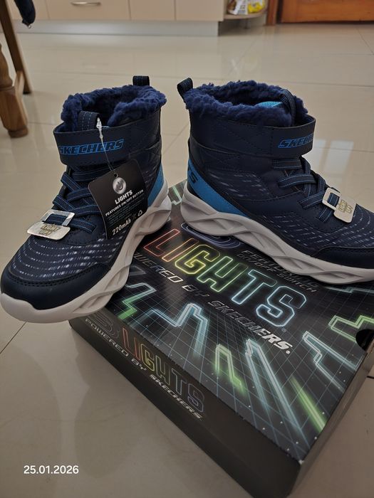 Ghete skechers copii  S-light