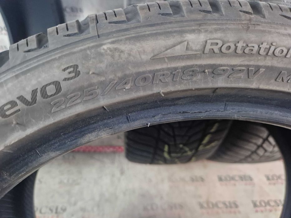 Anvelope second hand iarna m+s 225 40 18 Hankook (dot 2022)