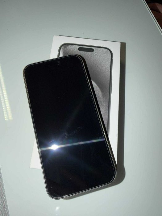 Iphone 15 Pro - 128GB, white titanium (Донесен от САЩ)