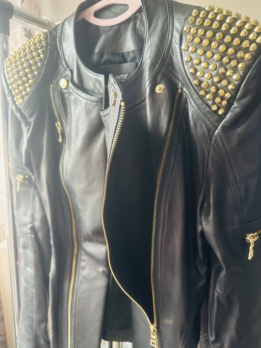 Зимно яке, кожено яке естествена кожа