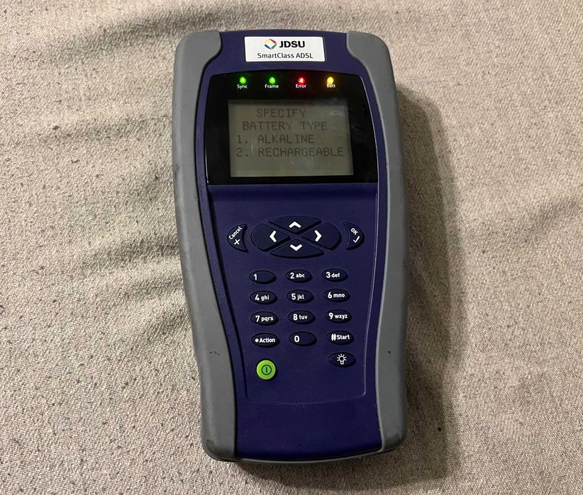 Tester internet comunicatii JDSU SmartClass ADSL fara accesorii
