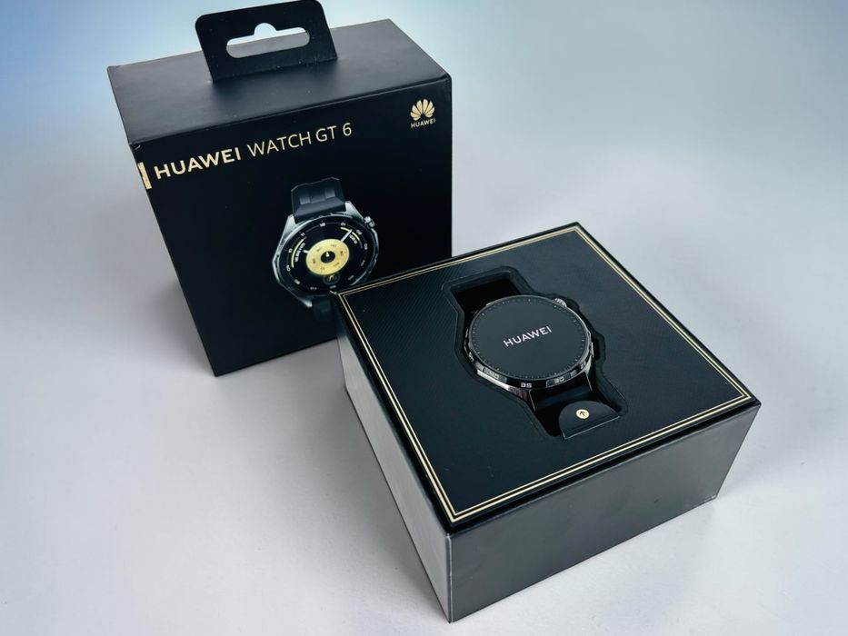 Huawei Watch GT 6 46mm Black Перфектен! Гаранция!