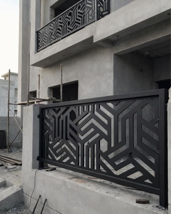 Перила Лазернея резка