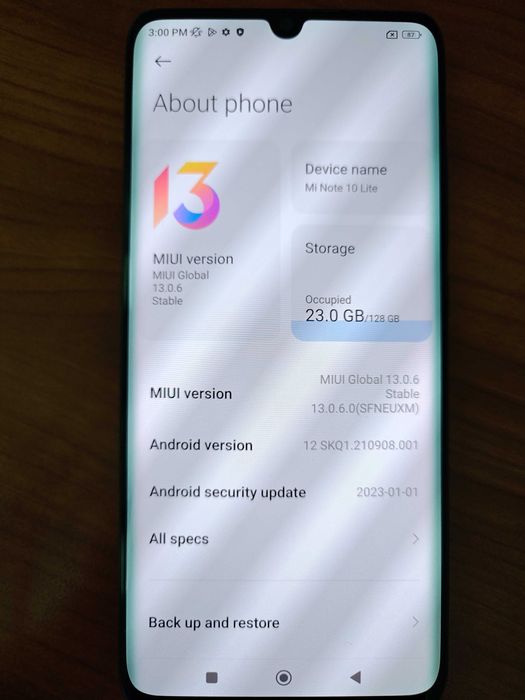 Xiaomi Mi Note 10 Lite