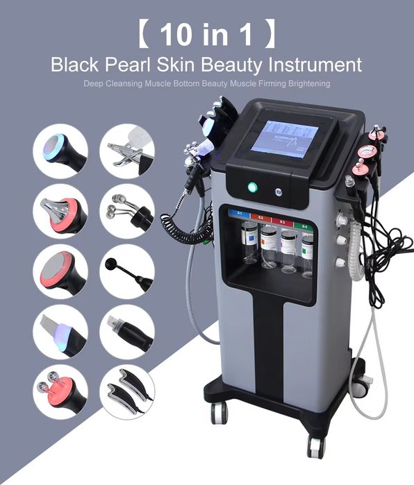 Козметичен професионален апарат за лице Аква Пилинг 10 в 1