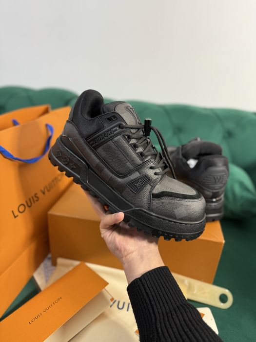 Adidasi Louis Vuitton Trainer Maxi piele naturala Full Box Premium