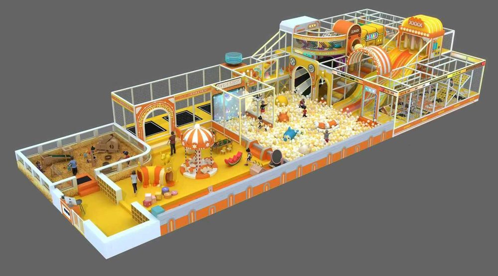 Детский лабиринт, детский игровой парк.