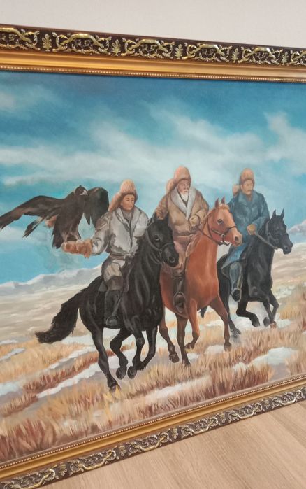 Картина ,, Всадники,, продам