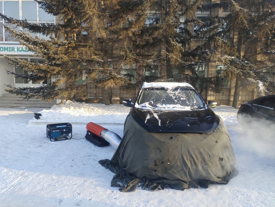 Отогрев авто, обогрев автомобиля 24/7