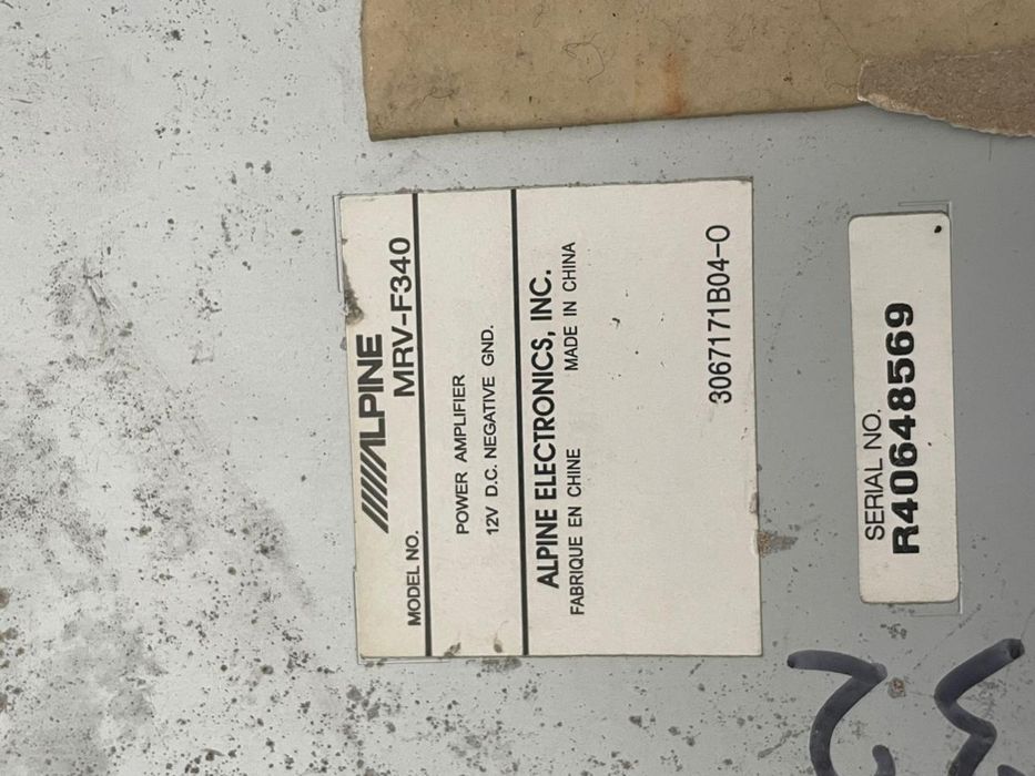 Уселитель Alpine 4 канал Оригинал