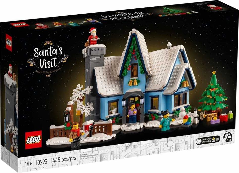 Colectie LEGO seturi Craciun Christmas iarna