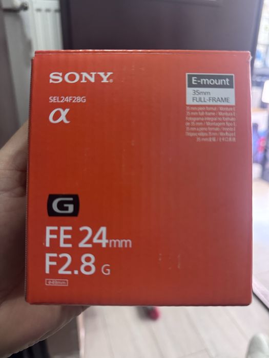 Vand Sony FE 24mm F2.8 G (SEL24F28G) – NOU