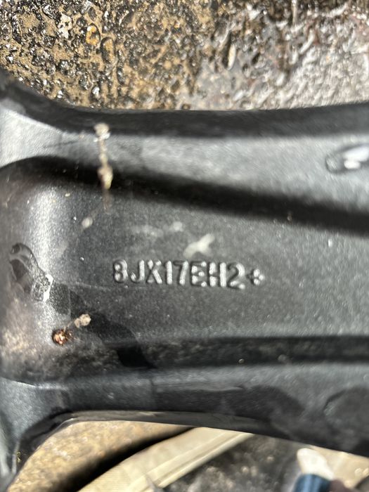 Jante R17 Touareg 5x130 Porsche ET45 senzori