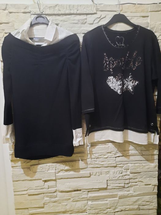 Bluze groase de iarna, Camasi si bluze negre,elegante