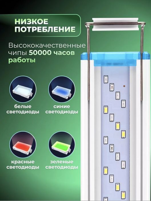 Продам акварюмную лед лампу