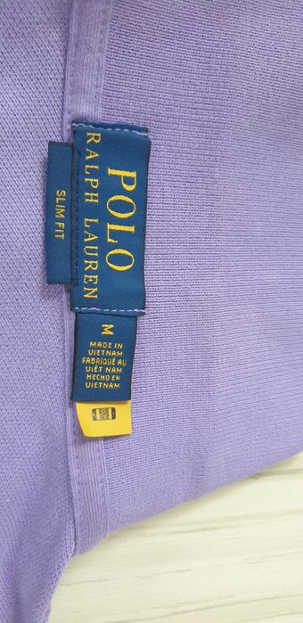 POLO Ralph Lauren Pique Cotton Slim Fit М НОВО ОРИГИНАЛ Мъжка Тениска!
