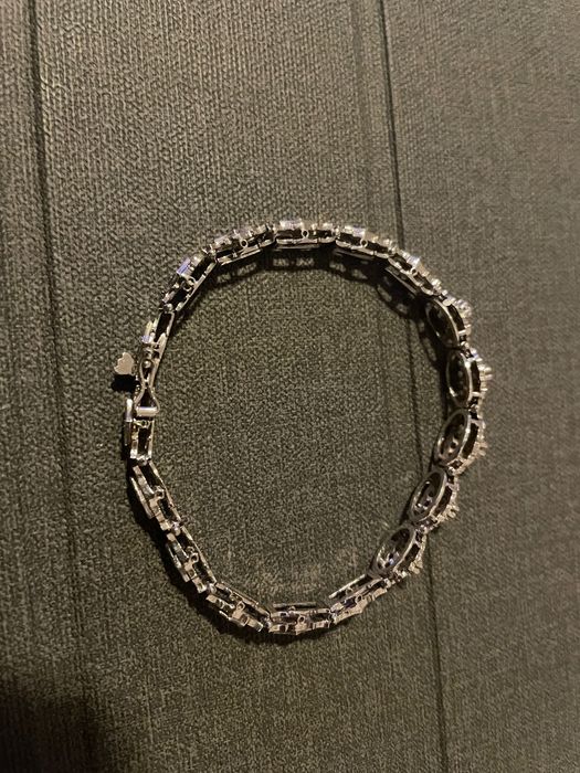 Brățară aur alb 750-18k,gramaj 18,90gr