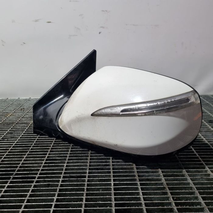 Oglinda stanga Hyundai Santa Fe 3 2012 - 2016 4 Usi Creamy White NCW (1351) Fără ...