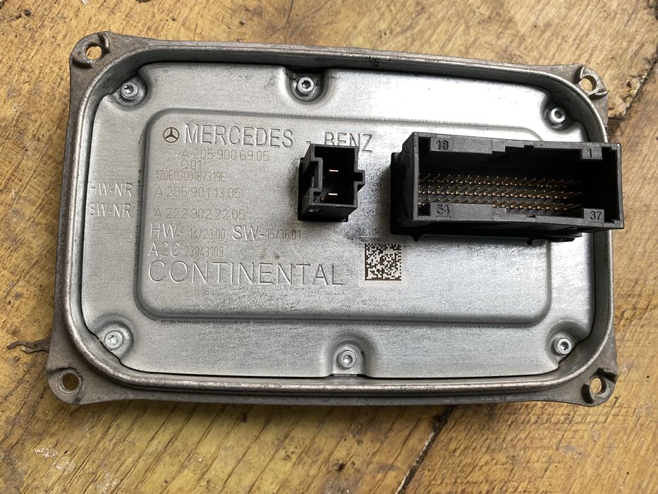 Droser Mercedes W205 W222 C217 A2059006905 calculator far led C-class