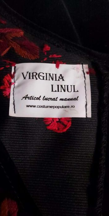 Rochie creatie Virginia Linul. 38-40/M