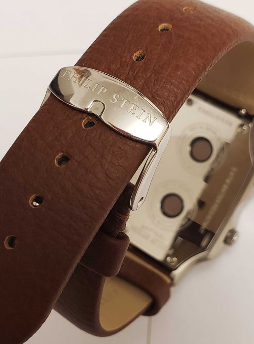 Ceas - Philip Stein Teslar -cu oră duală, fabricat în 2005, NEFOLOSIT!