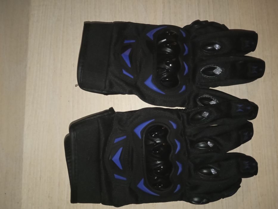 Мото шлем перчатки