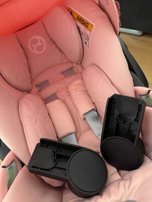 Cybex  Platinum Cloud T i-Size Simply Flowers - Pink   0 - 24  luni  Bebelusi  Scoica Auto