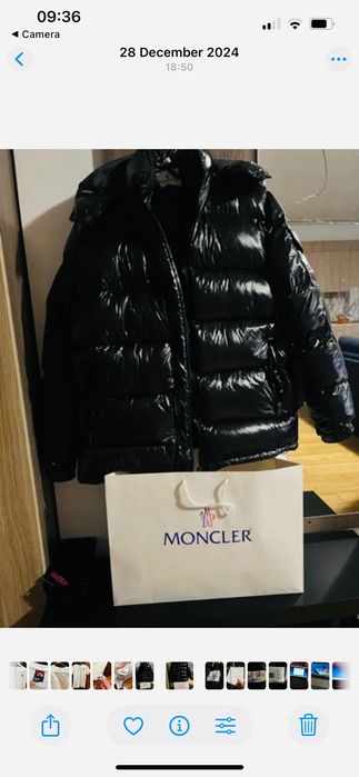 Geaca size M neagra