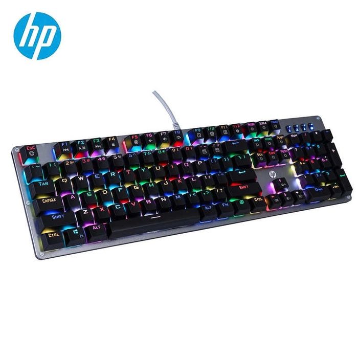 HP GK100F mechanical RGB Keyboard