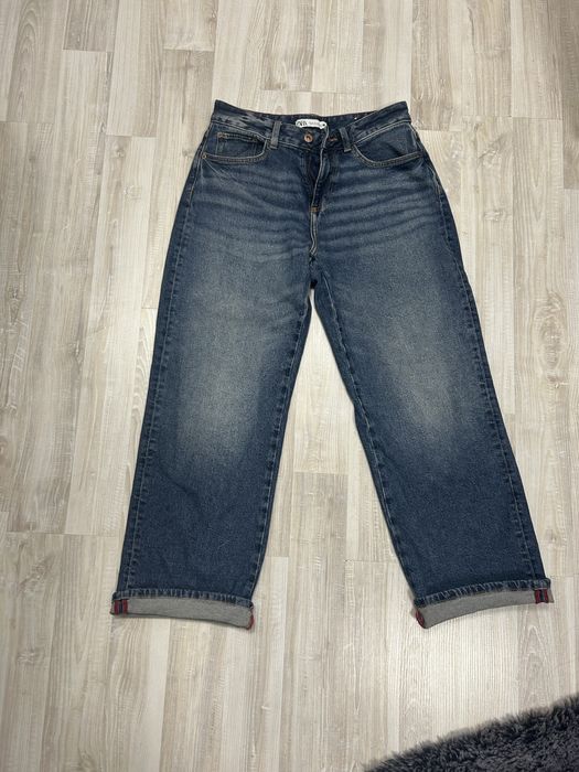 Чисто нови сини дънки ZARA