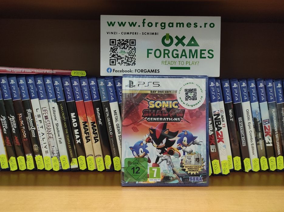 joc PS5 Sonic X Shadow Generation Day One Edition PS5 Forgames.ro