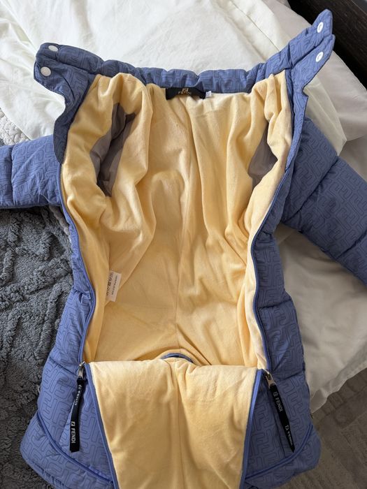 Комбинезон детский на двух молниях